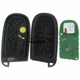 Original For Dodge 3+1 button remote key with  PCF7953 46chip 433mhz