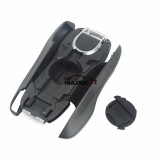 For Porsche 3 button remote key blank with emmergency key blade SUV