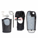 For Ford Focus 3 button flip modified remote shell with HU101 blade