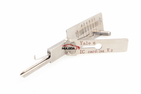 AKK Tools Yale-6 (6-pin ) 2 in 1 pick for Yale Door locks 1 ( En)