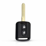 For Nissan 2 Button Remote Car Key with 433mhz ID46 Chip 5WK4876 5WK4818 For Nissan Cabstar F24M K12 Elgrand X-TRAIL Qashqai Navara Micra Note