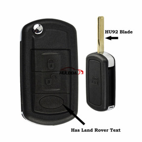 For Ford land rover 3 button remote key blank--”BMW style“ HU92 blade，Side screw fixing