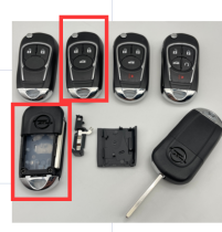 Modified Flip Key Shell For For OPEL Insignia Astra J Zafira Car Remote Replacement 2/3/4/5 Buttons Key