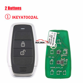 AUTEL MaxiIM KM100 IKEY Series Universal  Remote  AT002AL  2 button Smart Key for KM100 IM508 IM608