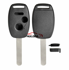 Enhanced version forHonda 2+1 button remote key blank with HON66 blade  (With separate chip slot)