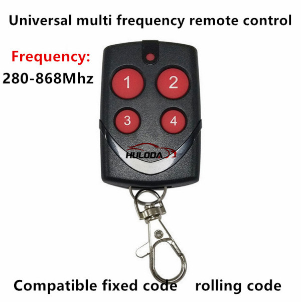 Universal multi frequency remote control 280-868 mhz Fixed code rolling code remote controller directly copy without frequency division