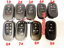 Original 2/3/4/5/6 button new Honda 11th generation Civic samart remote key with 4A chip 315/433mhz For Honda Civic
