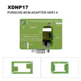 Xhorse XDNP17 Solder Free Adapter for P-orsche BCM works with VVDI Prog, Mini Prog, Key Tool Plus