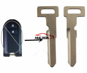 Emergency key for Toyota for Daihatsu smart card with right blade