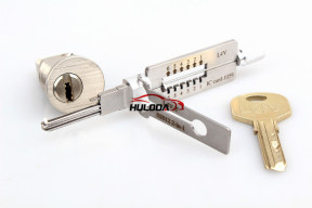  SS012 6 cut 2-in-1 Locksmith Tools for Home lock ，used for L4V-T