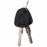 For opel ignition lock with left blade with Keys for Opel Ascona C Vauxhall Corsa 0913694 09115863