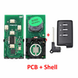 Lonsdor FT22-0780D/S0780D Board 0780 Keyless Go Remote Smart Car Key PCB 433.92Mhz with 4D Chip for Suabru Outback Legacy