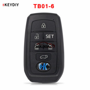 KEYDIY TB01-6 Remote Smart key for Toyota Corolla RAV4with 8A chip Support Board 0120