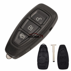 For Ford Focus  3 button  remote key shell with  T  type blade