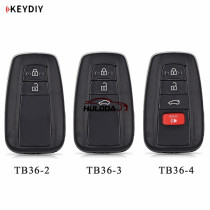KEYDIY TB36 Universal Remote Smart key  for Toyota Corolla RAV4 for Lexus  with 8A chip ,FCCID:0020 0410 2110 F43 0351 0010 0440