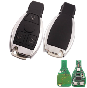 For Benz 3 button NEC and BGA and BE remote  key with 434Mmhz transponder chip:F9234 723E8715