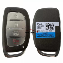 Aftermarket 4Button Smart Key For Hyundai Sonata 2015-2017 Remote 433MHz 8A Chip 95440-C1001 95440-C1000 CQOFD00120