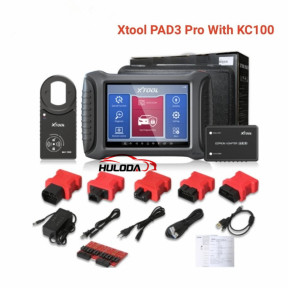 Original XTOOL X100 PAD3 PRO Auto Key Programmer OBD2 Car Diagnostic Tool For VW 4th&5t With KC100 Free Update Online