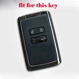 Silicone Car Key Cover For Renault Megane Key Case Megane 3 4 For Renault Kaptur Talisman Sandero Kadjar Clio Key Cover Case Fob