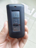 Original Mitsubishi Outlander smart card 3 button 434mhz  with ID46 chip with Logo