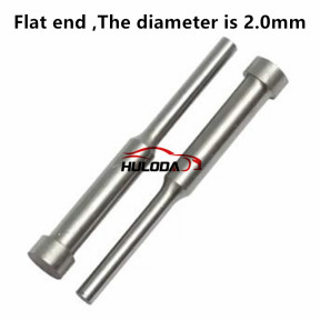 flip key pin used for flip remote key, the  diameter is 2mm ,flat end 