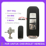 Original Car Key Blank and Chips 433Mhz Smart Key For Chevrolet Captiva Replacement Remote Key ID46 Chip Keyless Entry