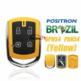 For Brazil Positron DPN54 PXN54 Car Key Colorful（Shell Only）