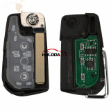  VA2 Flip Remote Car Key Fob 433MHz H-8A for Toyota Aygo Corolla Auris /G Chip fit Verso Avensis S000048000 A03TAA