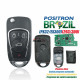 For Positron Flex Remote Car Key With Logo High-Quality Alarm System - Double Program PX32 EX300 293 330 360