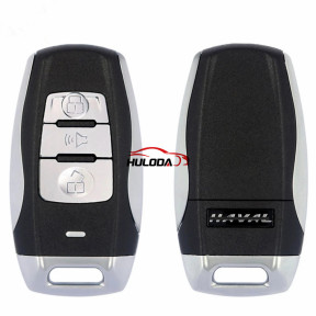 High Quality Smart Remote Control Car Key Shell For Great Wall GWM Haval H2 H6 F7 Intelligent Key Case Fob 3 Buttons  