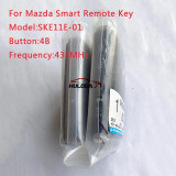 Original Model SKE11E-01 3B/4B For Mazda Smart Remote Car Key 433MHz