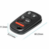 XHORSE XKHO03EN Universal Wire Remote Key Fob for VVDI Key Tool With Remote Start & Trunk Button for VVDI2 Key Tool