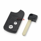 For Honda CRV Accord Civic Odyssey Intelligent Smart Car Key Shell Case 2 Buttons Remote Key Fob