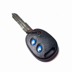 For chevrolet  lecci 2 button remote key blank with left blade ( No Logo )