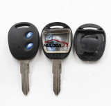 For chevrolet  lecci 2 button remote key blank with left blade ( No Logo )