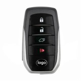 Smart Key Remote Fob For Toyota Land Cruiser 2018 433MHz 89904-60N20 89904-60N21 89904-60N70 FCC BJ2EW PAGE1 8A Chip