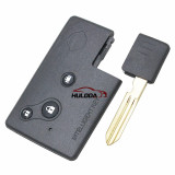 For Nissan Teana (Old Model) with Small key 3 Buttons Smart Remote Key fob Case​
