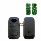Original 4 Button Keyless Remote For Perodua Alza MYVI Ativa 2022 Smart Key Fob 433MHZ 4A Chip