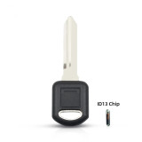 For GM For Chevrolet For Buick Mini Van   Transponder PK3 Key Ignition Uncut Blade with id13 chip 
