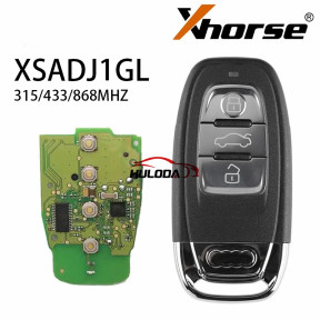 Xhorse XSADJ1GL VVDI 754J Smart Key for Audi A6L Q5 A4L A8L For VVDI BCM2 Adapter
