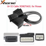 XHORSE 16+32 Cable Gateway Adapter XDKP36GL for Nissan / B18 Chassis work with VVDI Key Tool Plus