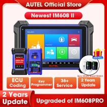 Autel IM608 Pro IM608 II Full Key Programmer OBD2 Scanner IM608Pro Car Diagnostic Tool IMMO Key Programming Updated IM508Pro