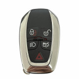 For Jaguar Xj Xk Xf Remote Control 5 Button FCC AW93-15K601-BE OEM  Smart Key 434mhz 49 Chip 5E0B40117-AG CN025004 ID 09C62E32