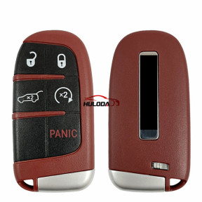 For Chrysler 4+1 button flip remote key shell SUV without logo