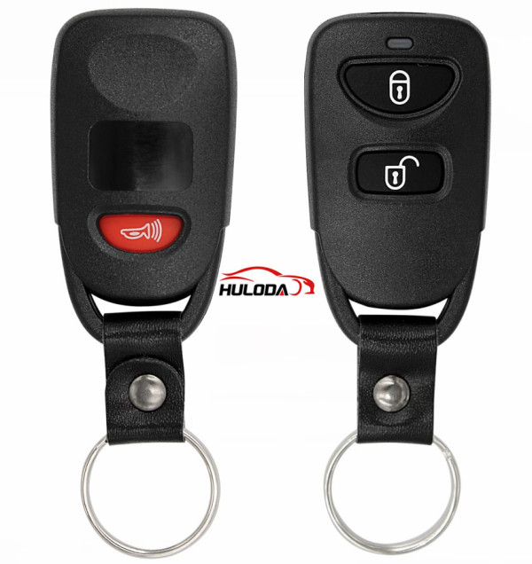 For Hyundai 2+1 button remote key blank with batter place without logo