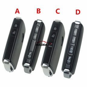For Mazda 3  2019 - 2021  Keyless  Go Smart Car Remote key blank with Right blade, for BCKA-675RY-A WAZSKE11D01 SKE11D-01