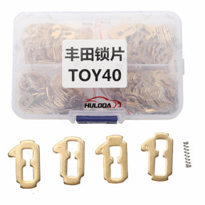 200Pcs/Lot For Toyota TOY40 internal milling lock  wafer plate,model1,2,3,4.  50pcs for each model,Send free spare spring