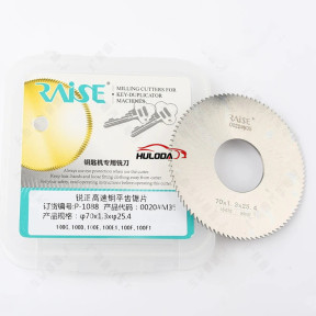 For Rise high speed steel flat tooth saw blade 0020 M35 70 *1.3 *24.5 100CDEF key machine cutter