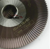 For Ruizheng Black Diamond Single Angle Cutter Competitive P1 P2 Horizontal Milling Cutter  80X5X16X40°