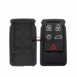 5 6 Button Smart Key Pad Replacement Silicone Car Key Case Repair Rubber Mat for Volvo S60 V60 S70 V70 XC60 XC70
